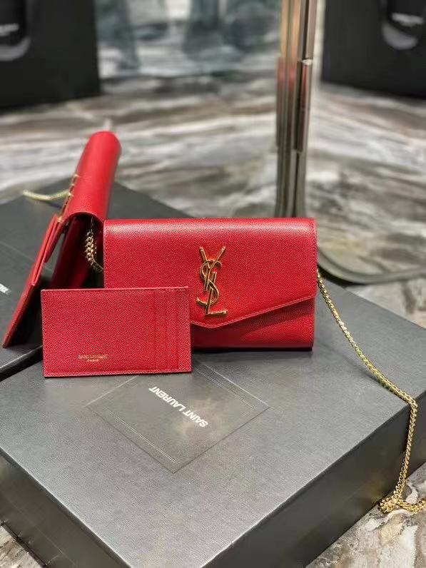 Yves Saint Laurent Calf leather cross-body bag Y707788 red Yves Saint Laurent Calf leather cross-body bag Y707788 red