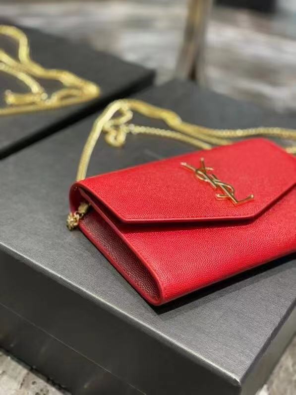 Yves Saint Laurent Calf leather cross-body bag Y707788 red Yves Saint Laurent Calf leather cross-body bag Y707788 red