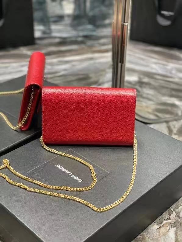 Yves Saint Laurent Calf leather cross-body bag Y707788 red Yves Saint Laurent Calf leather cross-body bag Y707788 red