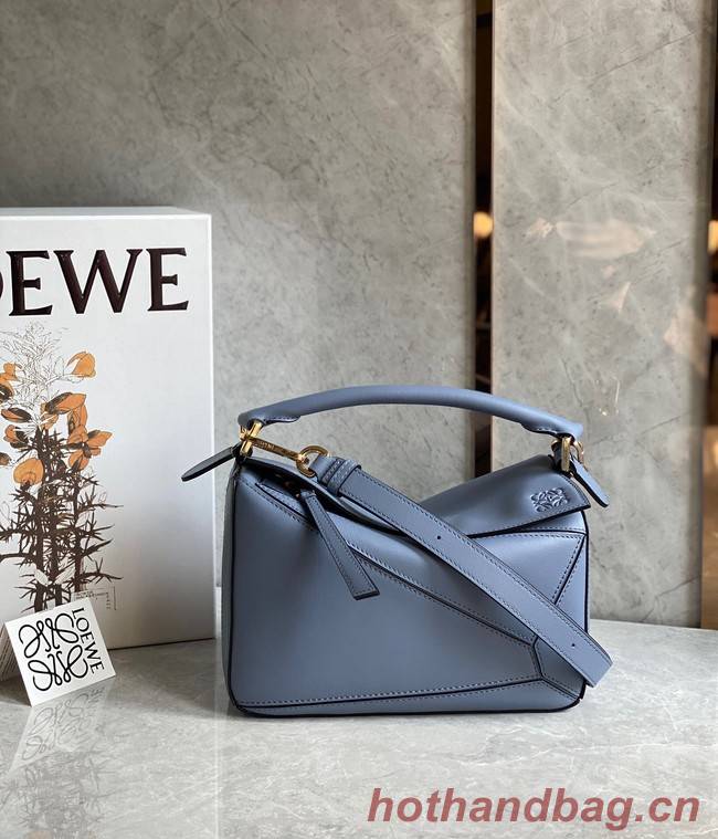 Loewe Puzzle Bag Original Leather 61839 blue