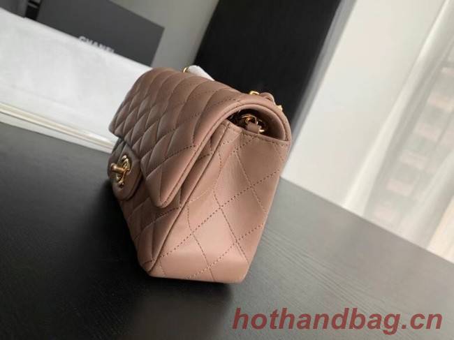 Chanel MINI Flap Bag Original Sheepskin Leather 1116 Taupe