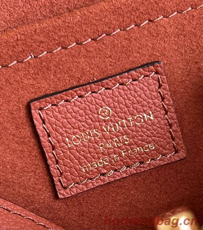 Louis vuitton LOCKME TENDER M59491 Chataigne Brown