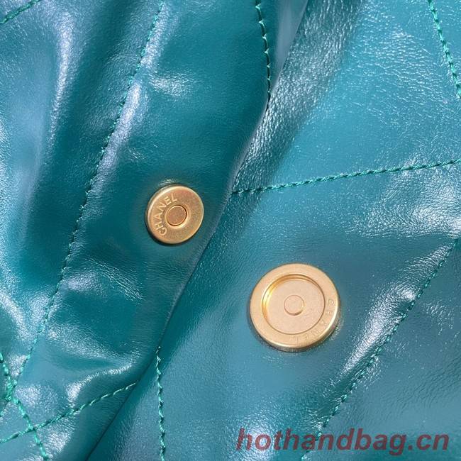 CHANEL 22 HANDBAG AS3262 green