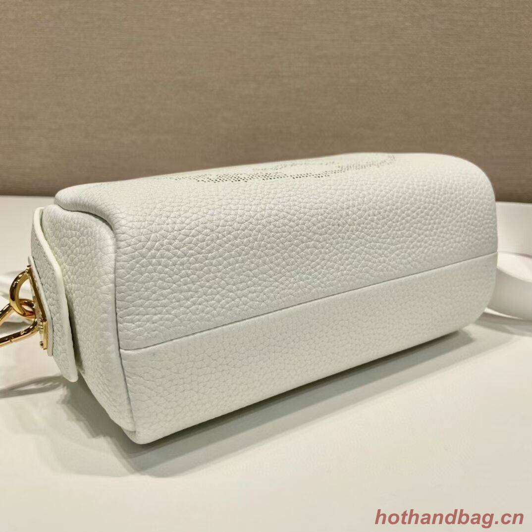 Prada Leather bag with shoulder strap 1DH781 white Prada Leather bag with shoulder strap 1DH781 white