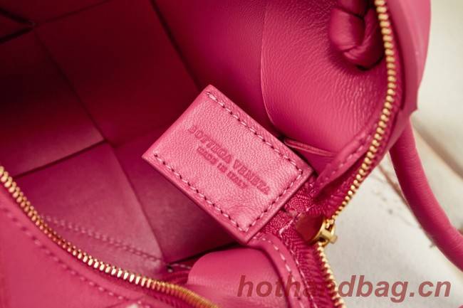 Bottega Veneta Mini Cassette Camera Bag 701915 Cranberry
