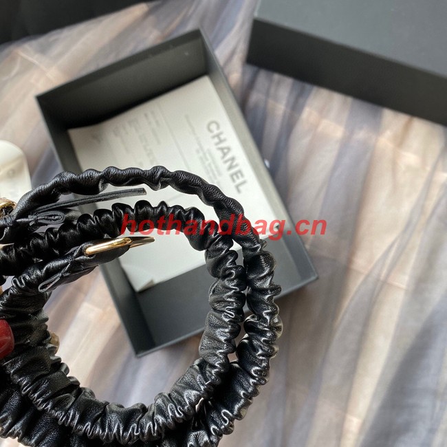Chanel 30MM Leather Belt 7114-3