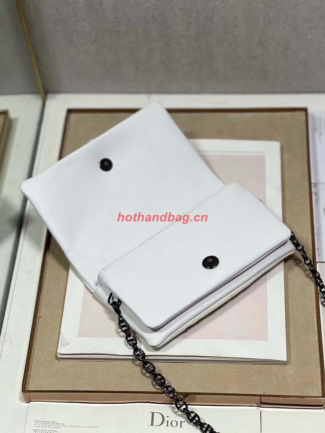 DIOR CARO MACROCANNAGE POUCH Latte Macrocannage Calfskin with Star Motif S5135UNH DIOR CARO MACROCANNAGE POUCH Latte Macrocannage Calfskin with Star Motif S5135UNH