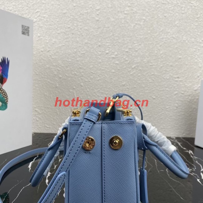 Prada Galleria Saffiano leather mini-bag 1BA906 blue