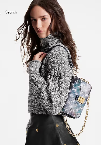 Louis Vuitton Pochette Metis East West M22834 Blue Louis Vuitton Pochette Metis East West M22834 Blue