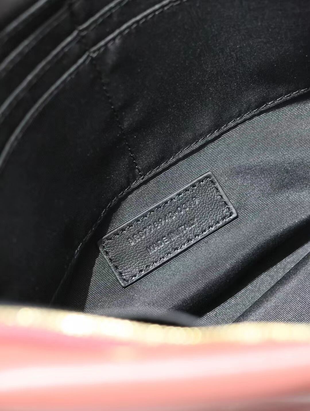 SAINT LAURENT CALYPSO LARGE POUCH IN LAMBSKIN 778943 ROUGE MERLOT SAINT LAURENT CALYPSO LARGE POUCH IN LAMBSKIN 778943 ROUGE MERLOT