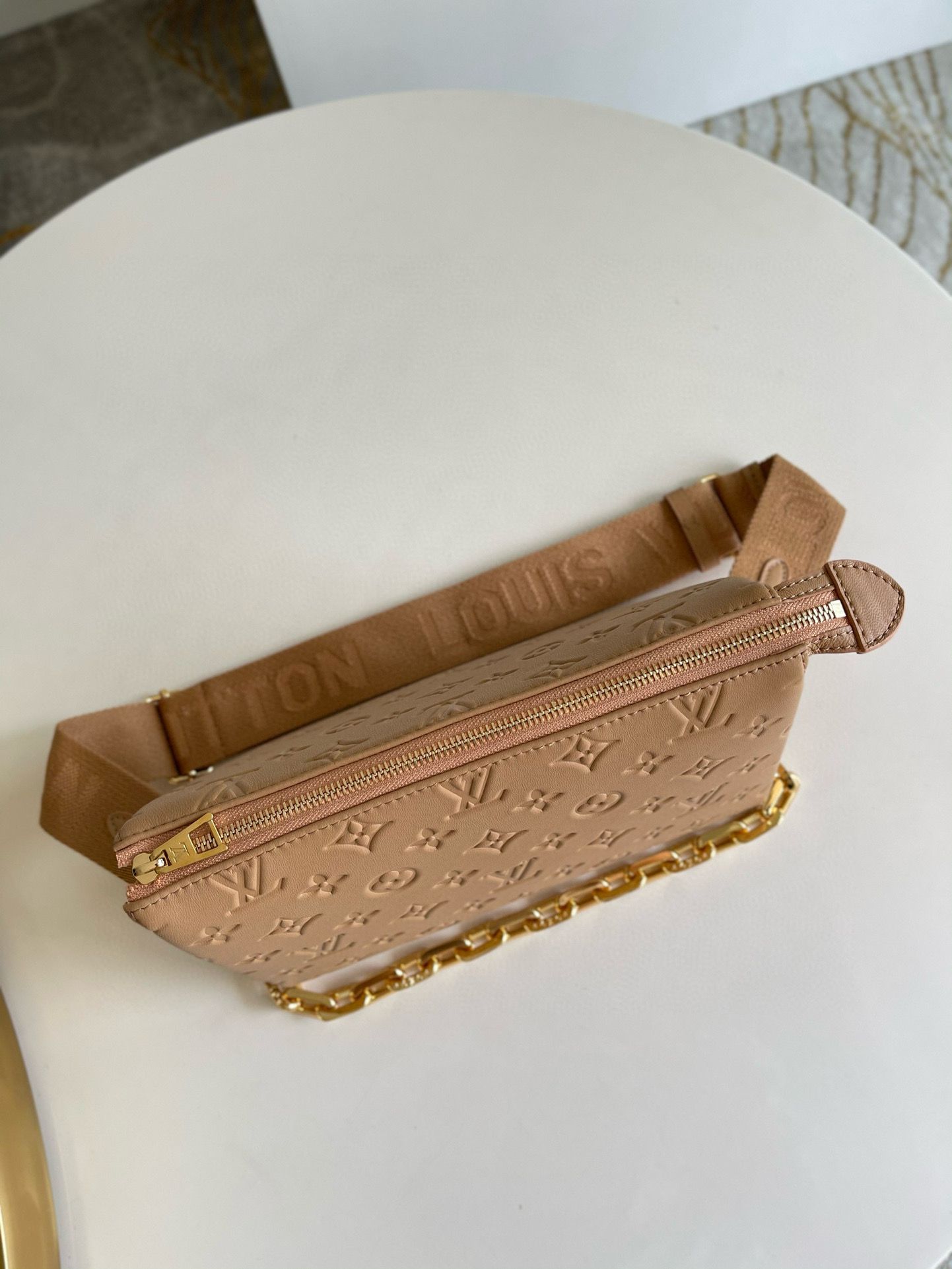 Louis Vuitton COUSSIN PM Original Leather M57790 Brown