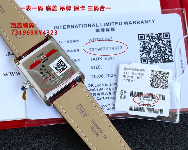 Cartier Watch CTW00725-1