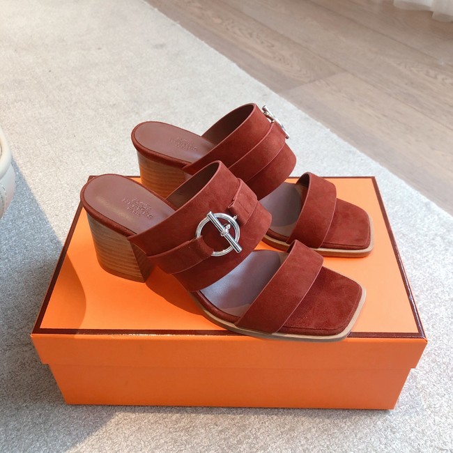 Hermes WOMENS SANDAL Heel 6.5CM 55861-4