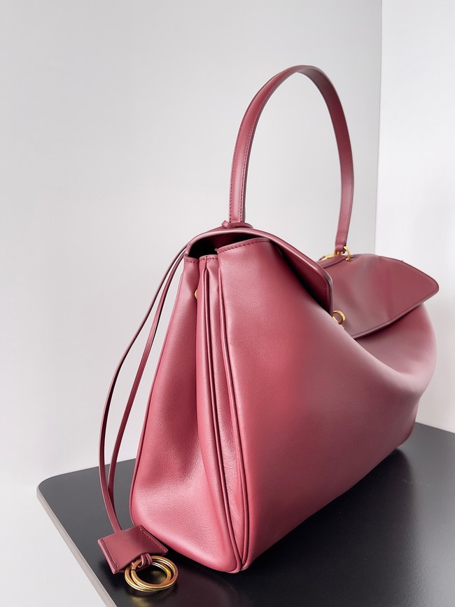 Balenciaga Rodeo Handbag Large smooth calfskin 795459 Burgundy