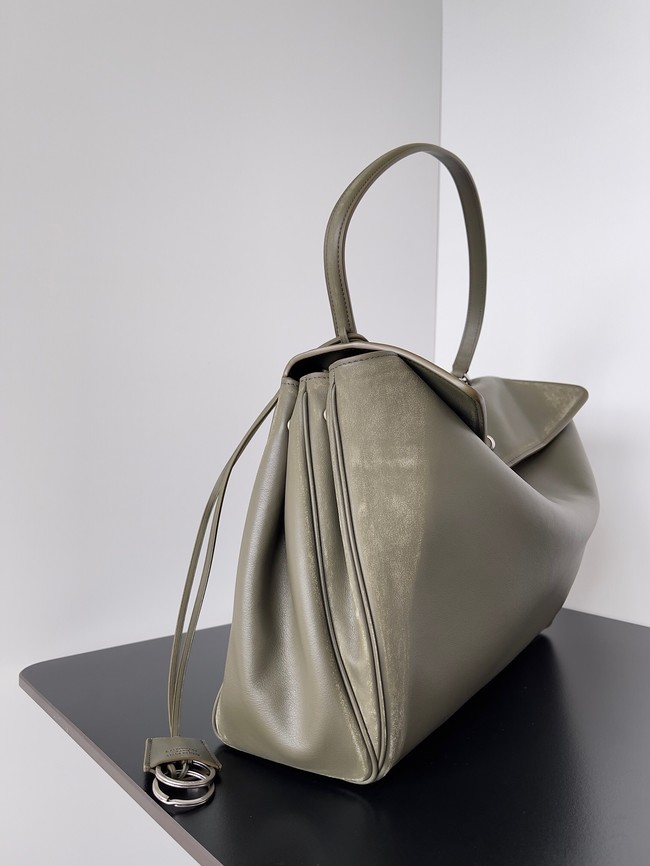 Balenciaga Rodeo Handbag Large smooth calfskin 795459 green