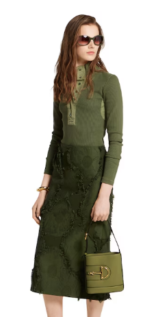 GUCCI 73 MINI BUCKET BAG 833665 Green