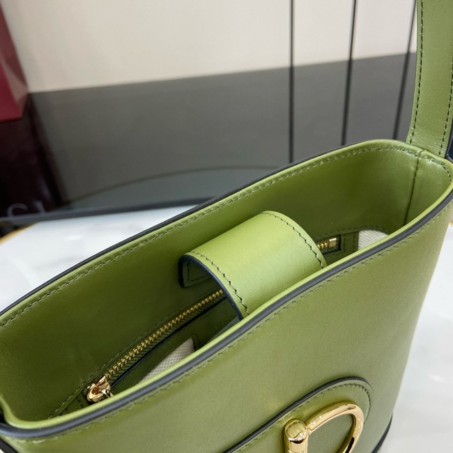 GUCCI 73 MINI BUCKET BAG 833665 Green