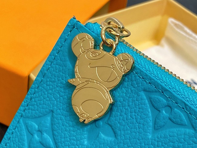 Louis Vuitton Card Holder Recto Verso M13801 blue