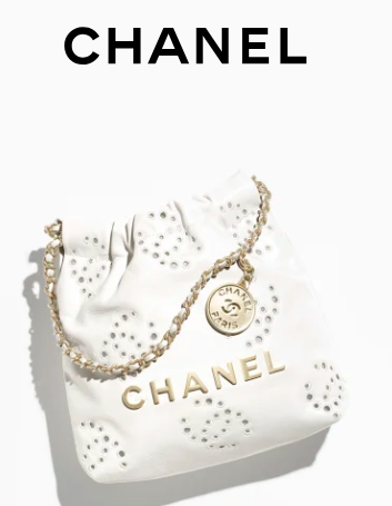 CHANEL 22 SMALL HANDBAG AS3980 White