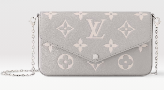 Louis Vuitton Felicie Pochette M14227 Brume & Quartz