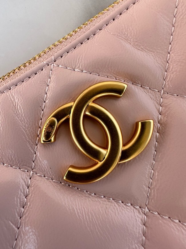 Chanel small HOBO BAG AS5528 pink