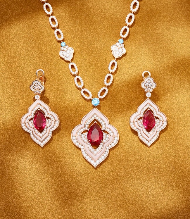 BVLGARI necklace&Earring CE16532