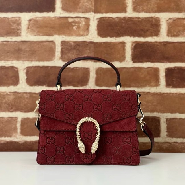GUCCI DIONYSUS MINI TOP HANDLE BAG 813400 red