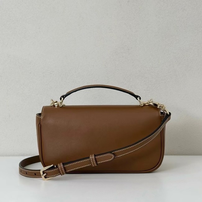 GUCCI HORSEBIT 1955 SOFT SMALL TOP HANDLE BAG 815206  brown