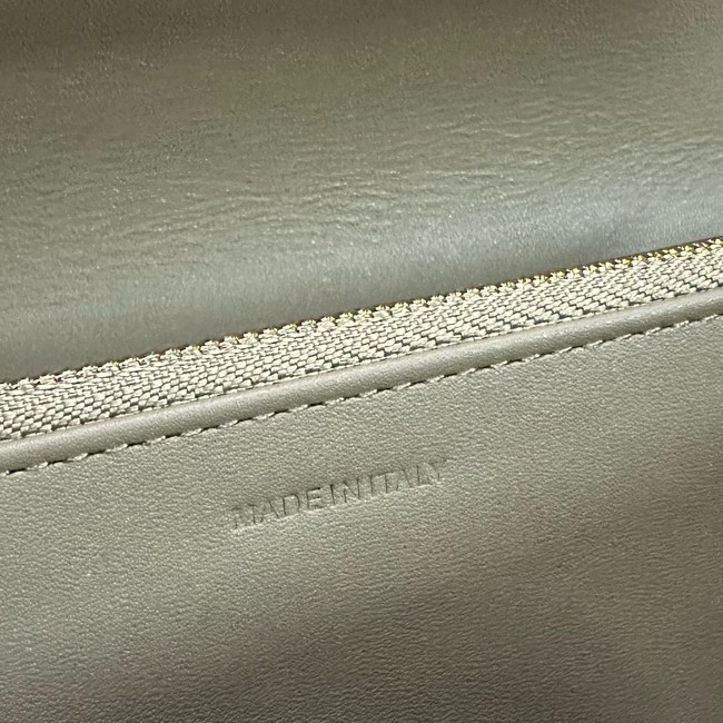 Celine LARGE WALLET TRIOMPHE IN SHINY CALFSKIN 10E313 dark green