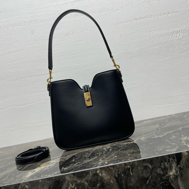 Celine SMALL CAMILLE 16 SOFT BAG IN SMOOTH CALFSKIN 120693 black