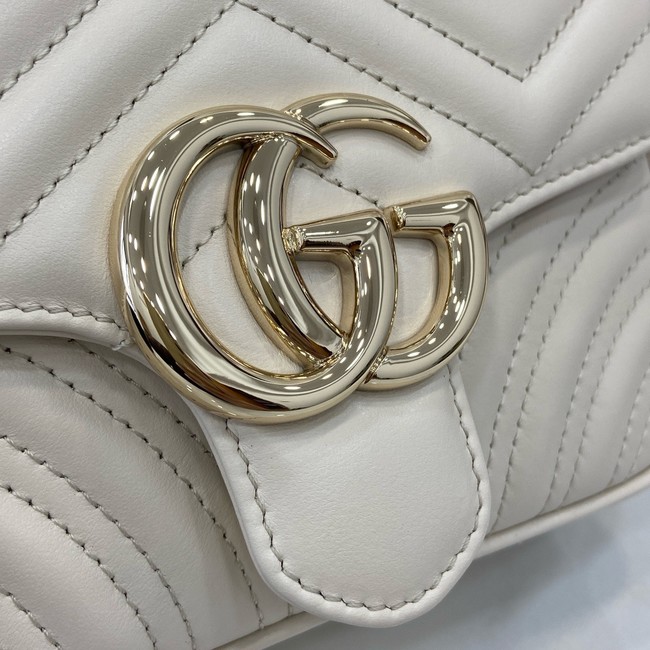GUCCI GG MARMONT MINI TOP HANDLE BAG 811238 Beige