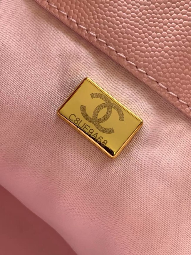 CHANEL 25 SMALL HANDBAG AS5293 Light Pink