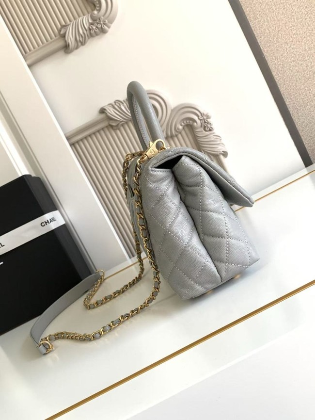 Chanel FLAP BAG WITH TOP HANDLE 92990-10