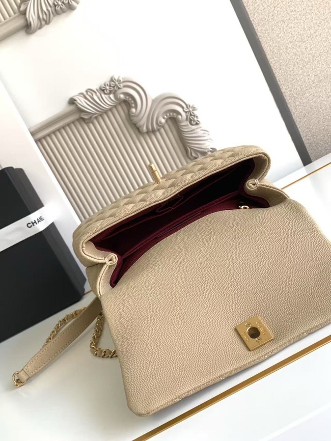 Chanel FLAP BAG WITH TOP HANDLE 92990-4