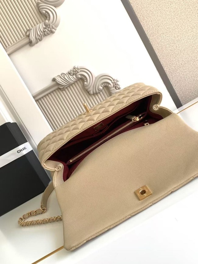 Chanel LARGE FLAP BAG WITH TOP HANDLE 92991-4