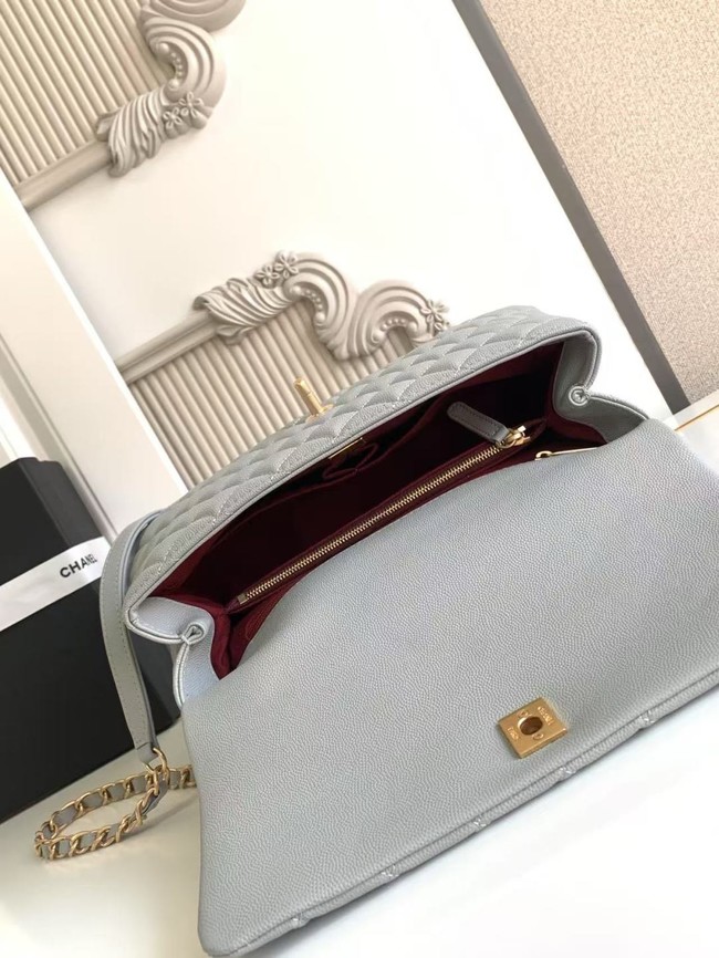 Chanel LARGE FLAP BAG WITH TOP HANDLE 92991-9