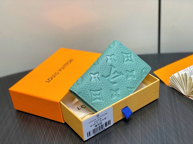 Louis Vuitton Pocket Organizer M13973 Water Green