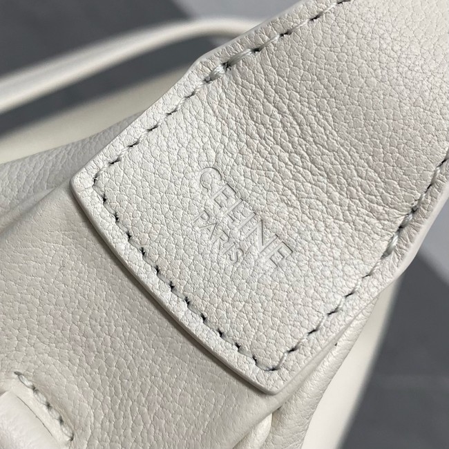 Celine TEEN CELINE LULU IN SUPPLE GRAINED CALFSKIN 120723 white