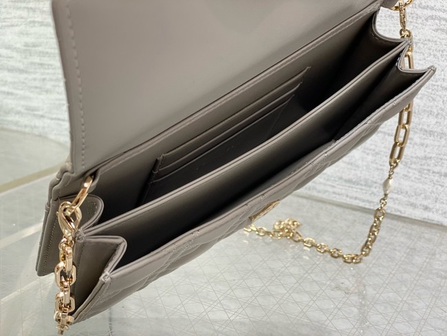 My Dior Mini Bag Cannage Lambskin S0980ONMJ gray