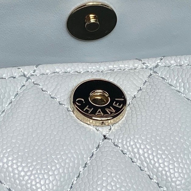 Chanel CLUTCH WITH CHAIN AP4591 light blue