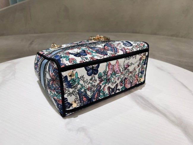 Dior Medium Lady D-Lite Bag Embroidery M0565OECZ