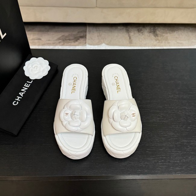Chanel WOMENS Slippers High heels 7CM 44870-3