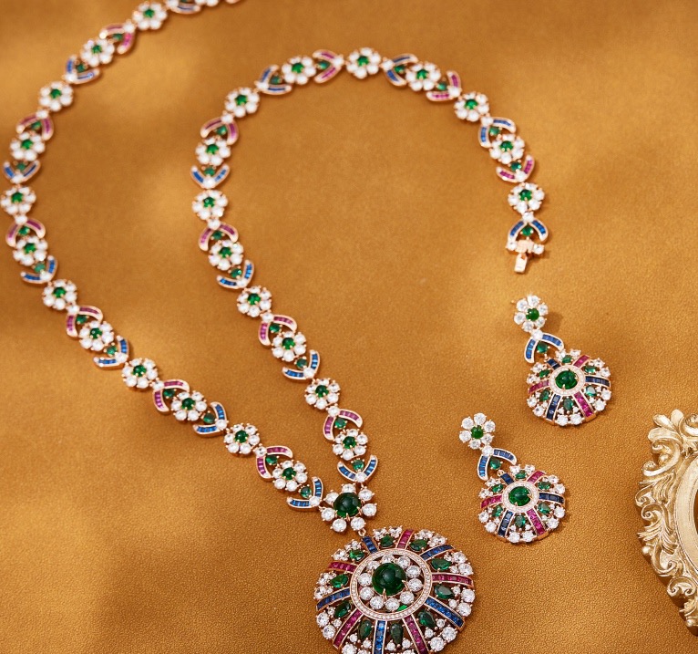 BVLGARI necklace&Earring CE16704