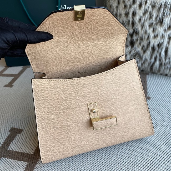 Valextra Iside Top Handle Medium Bag 56028 CASHMERE BEIGE