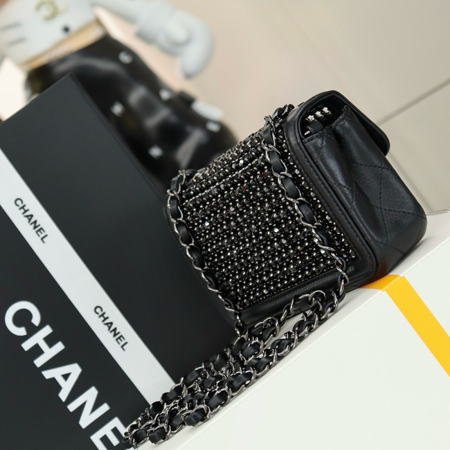 Chanel Mini flap bag AS4961 black