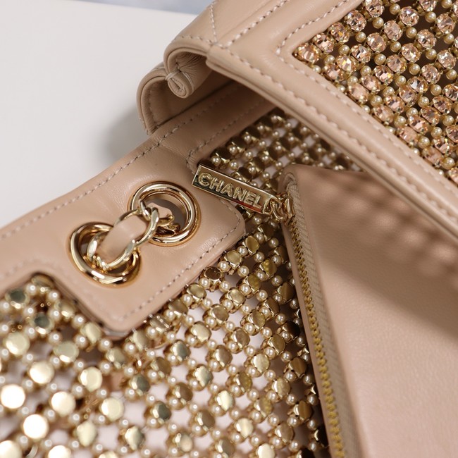 Chanel small flap bag AS4962 gold