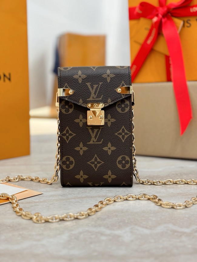 Louis Vuitton Petite Malle Monogram Canvas Bag M13572