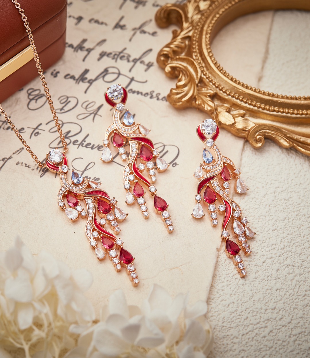 BVLGARI necklace&Earring CE16786