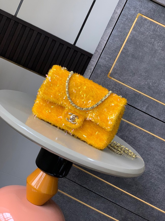 Chanel FLAP BAG AS4561 Yellow