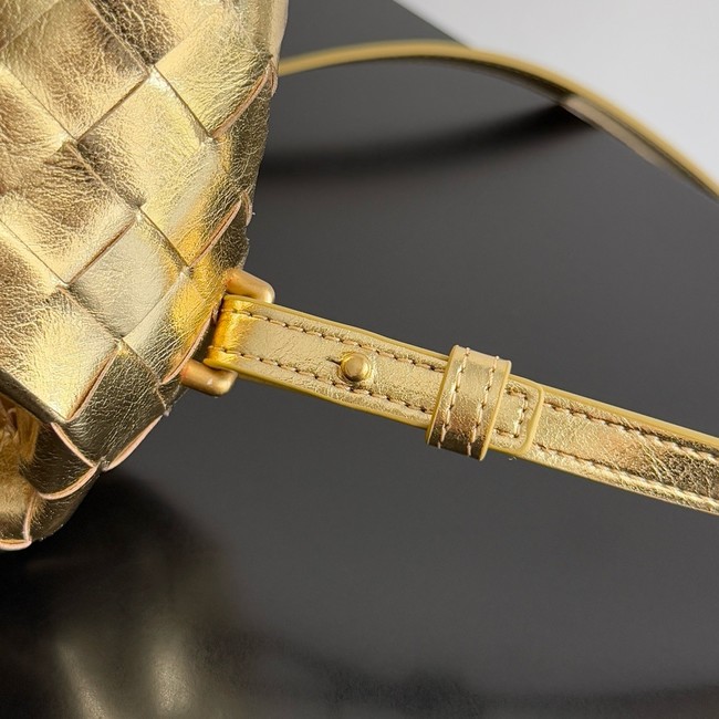 Bottega Veneta Mini Hop 777586 Gold